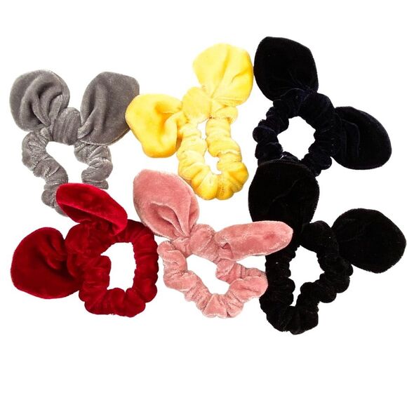 Lash Next Door Bow Scrunchie Summer Variety Hair Bundle - Picture 1 of 4